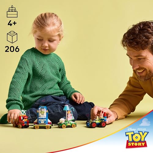 LEGO Disney and Pixar’s Toy Story Celebration Train & RC Car Building Set for Kids 4+