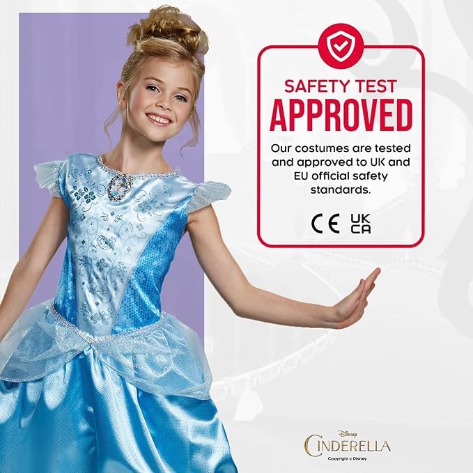 Disguise Disney Cinderella Costume - Girls Medium (7-8 Years) 14