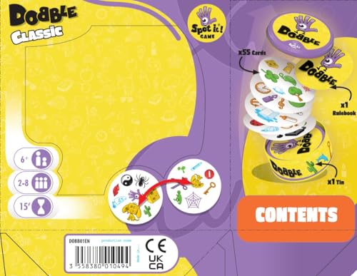 Asmodee Dobble Kids Card Game 8