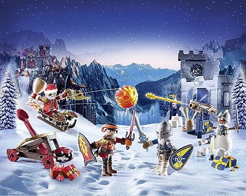 Playmobil 71346 Advent Calendar: Novelmore - Battle in the Snow - 4+ Years 6