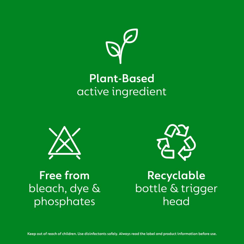 Dettol - Tru Clean Antibacterial Multi Surface Spray Cleanser Crisp Pear 6 x 750ml 4