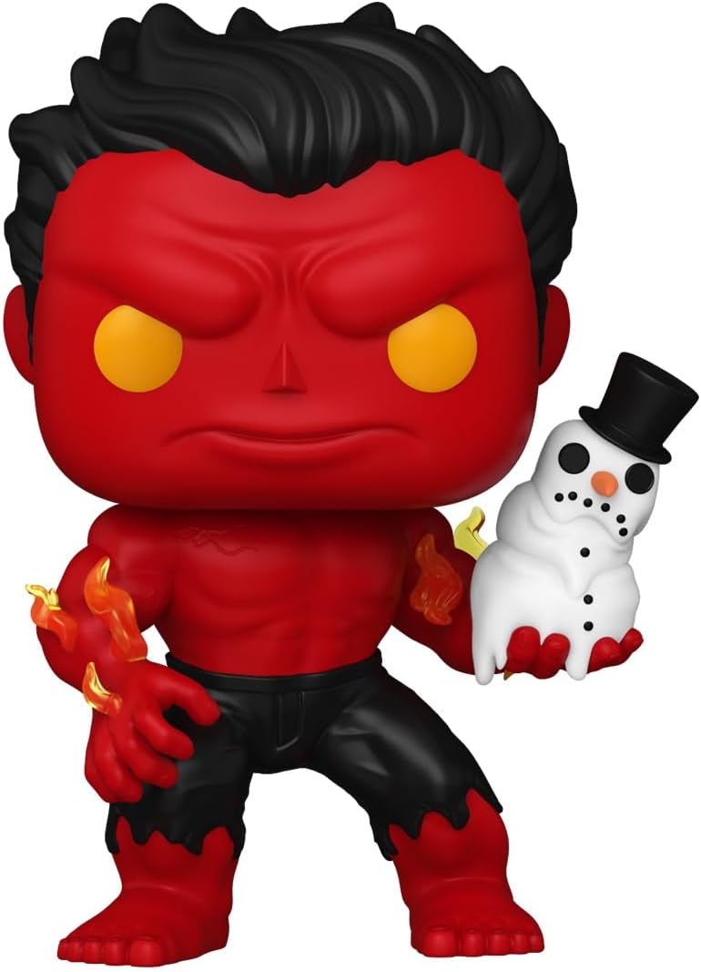 Funko Pop! Marvel Holiday - Red Hulk Vinyl Figure (80034)