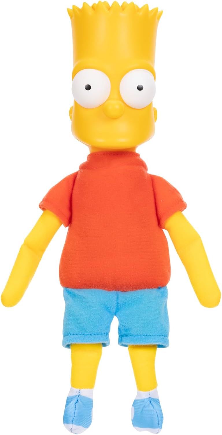 The Simpsons Bart Simpson Shelf Talker - 30cm Tall Interactive Plush with Sound 1