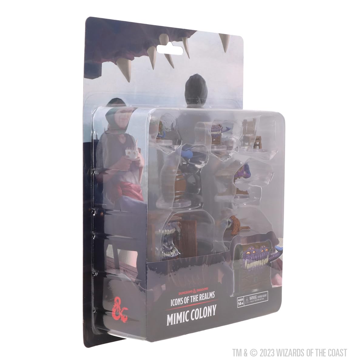 WizKids D&D Icons of the Realms: Mimic Colony Warband | 7 Pre-painted Plastic Miniatures