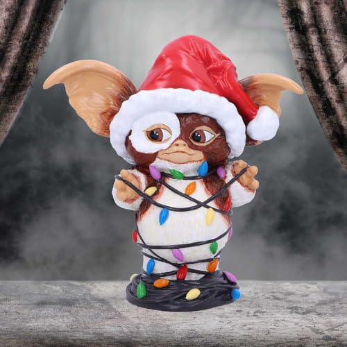 Nemesis Now Gremlins Gizmo in Fairy Lights 13cm, White