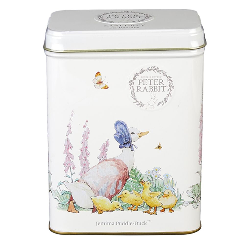 New English Teas - Peter Rabbit Tea Caddy with 40 Earl Grey Teabags 1