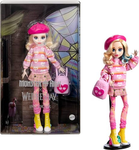 Monster High Enid Sinclair Wednesday Collectible Doll with Accessories (HXJ05)