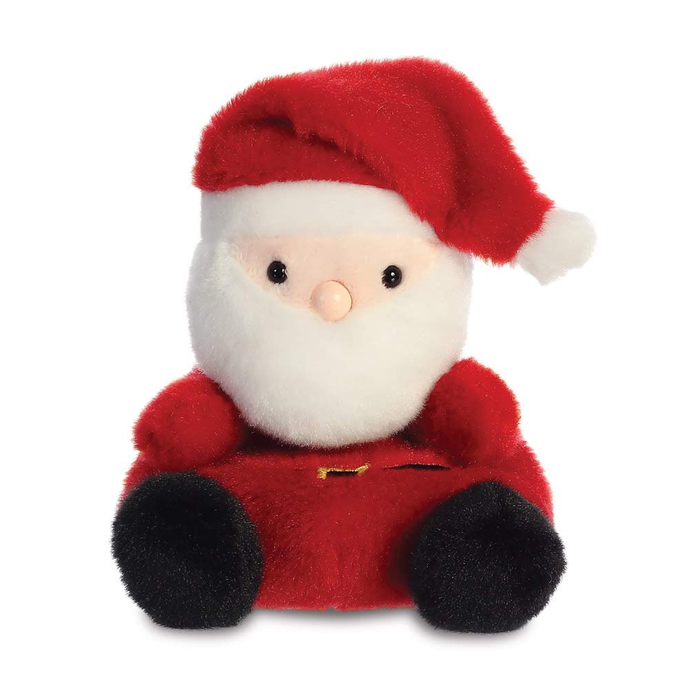 Aurora Palm Pals Santa Claus - Soft Plush Stuffed Animal for Babies & Toddlers 6