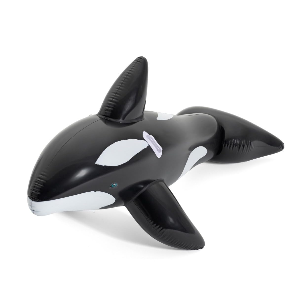 Bestway Jumbo Whale Inflatable Ride-On Pool Float for Kids Ages 3+ | 183cm Long | Heavy Duty Handles 1