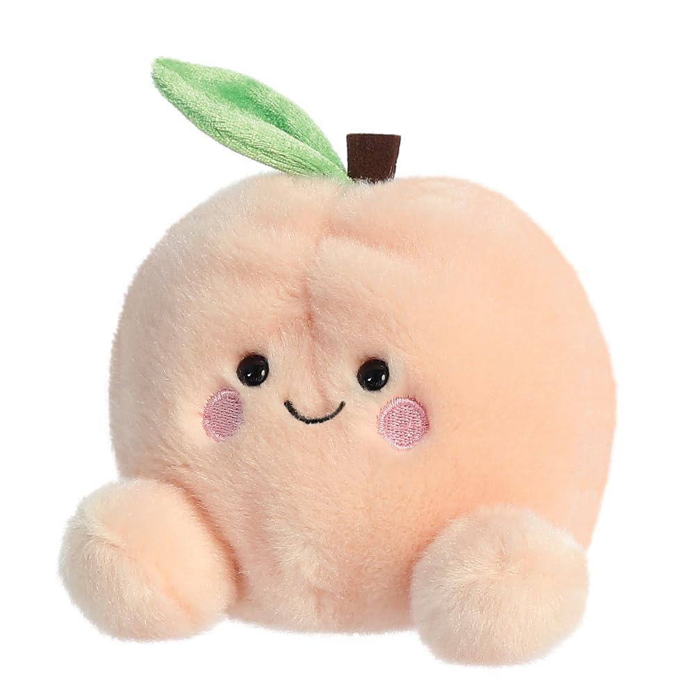 AURORA Palm Pals Mellow Peach Soft Toy | 5 Inches | Suitable from Birth | Recycled Fill 5