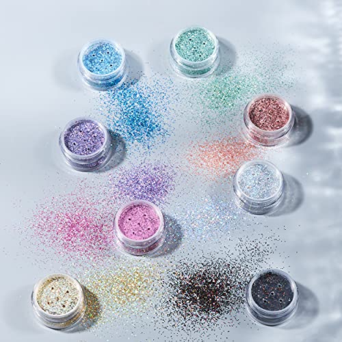 Moon Glitter - Holographic Glitter Shakers Cosmetic Glitter (5g) (‎G00610)