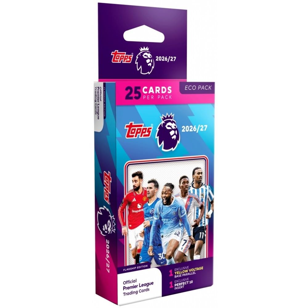 Topps Premier League 2026/27 Trading Card Collection - Eco Pack