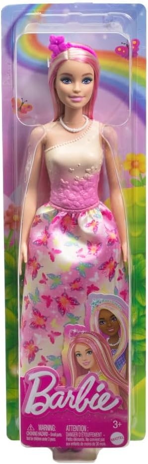 Barbie Royal Doll with Pink and Blonde Fantasy Hair - 36 Months & Up