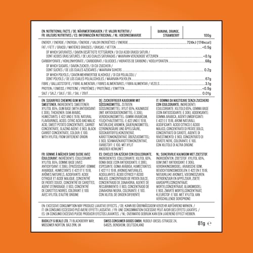 PUR - Jumbo Gum Chewing Gum (81g, Resealable Bag)