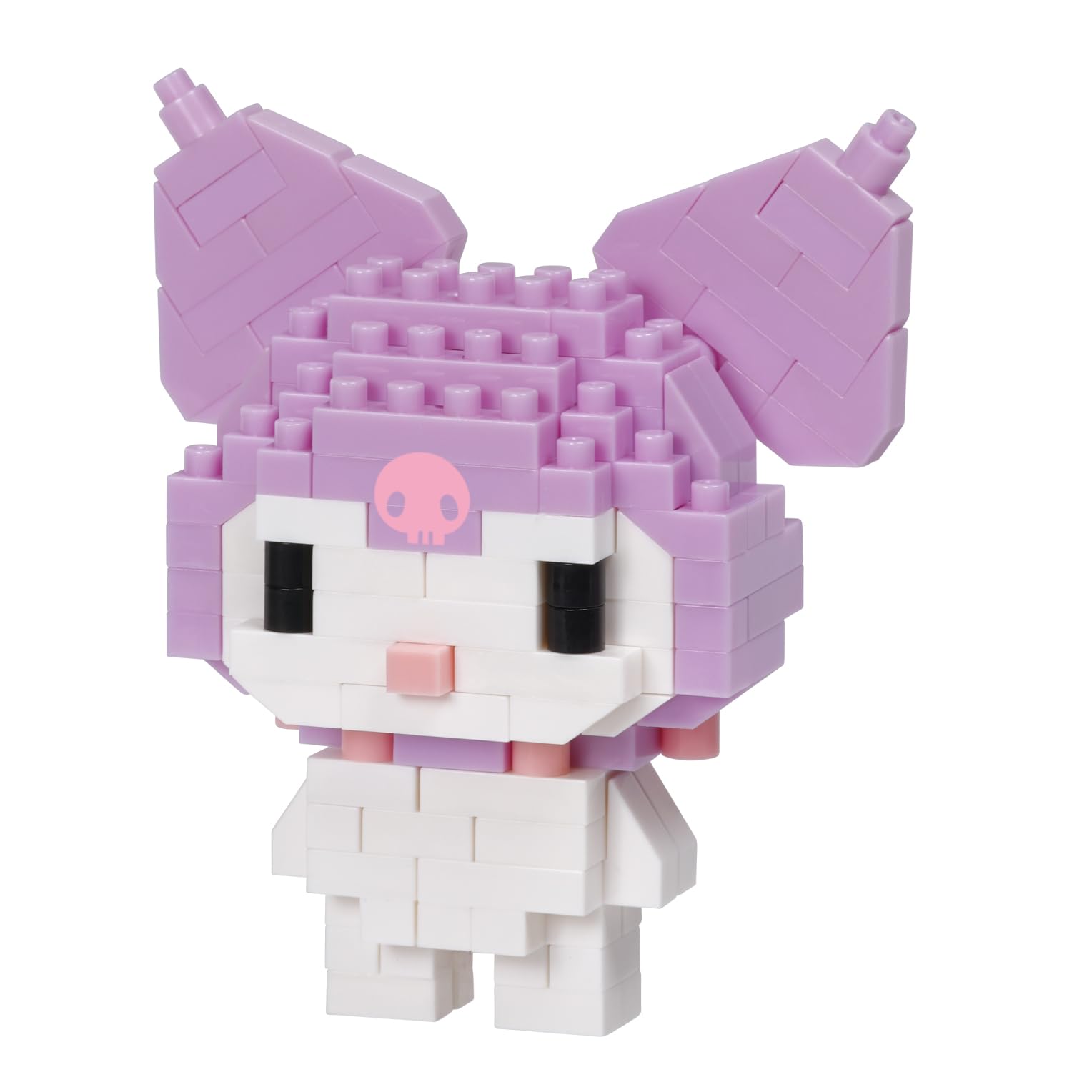 nanoblock Sanrio Kuromi Model NBCC179 - Mini Building Kit for Adults & Kids 12+
