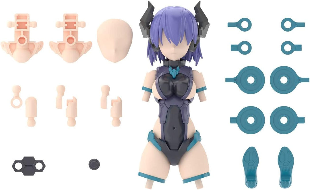 30MS Option Parts Set 7 (Evil Costume) "Color A" - Bandai Model Kit for Customizable Figure Building