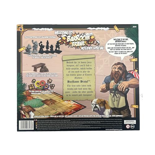 Mantic Games Tavern Mayhem - BarRoom Brawl Advent Calendar Game Set (MGBBM101) 3