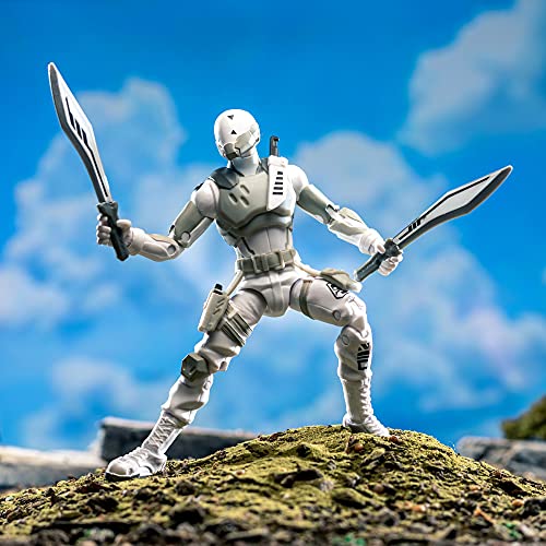 Fortnite FNT0735 Scratch Legendary Series 6 Zoll große, sehr detaillierte Figur mit Erntewerkzeugen, Waffen und Rücken-Accessoire.