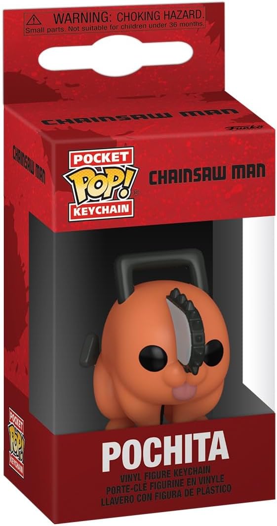 Funko Pop! Keychain Chainsaw Man - Pochita Vinyl Keychain (CSM)