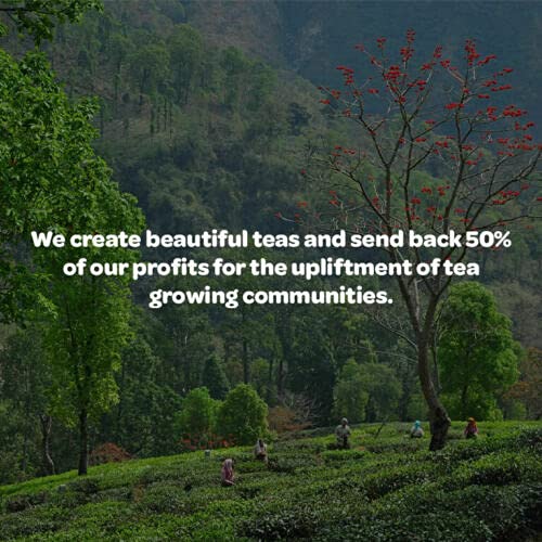 Tea People Lemon and Ginger Herbal Tea - 100g Caffeine-Free Loose Leaf Blend with Amla, Lemongrass & Ginger 8