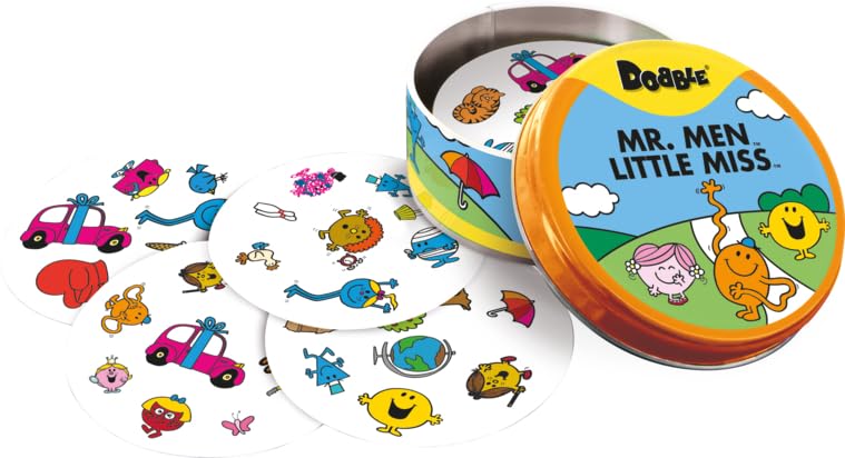 Asmodee Dobble Mr Men and Little Miss Card Game (ASMDOBMM07EN) 4