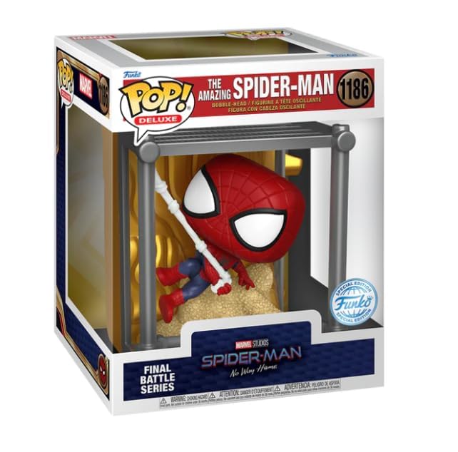 Funko Marvel No Way Home Spider-Man Deluxe Pop! Figure (Target Exclusive)