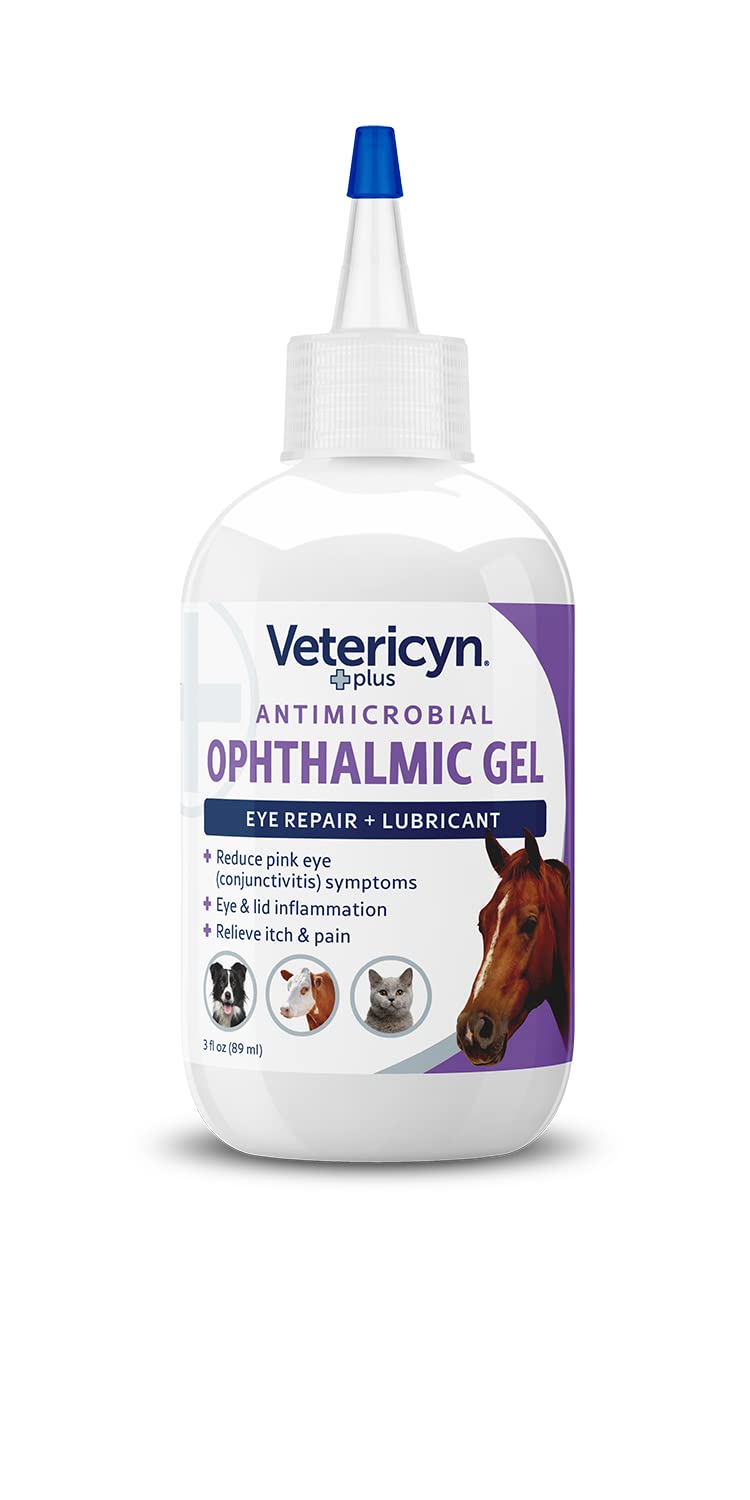 Vetericyn Plus Antimicrobial Ophthalmic Gel for Dogs & Cats - Relieves Redness & Irritation | 89 ml 3