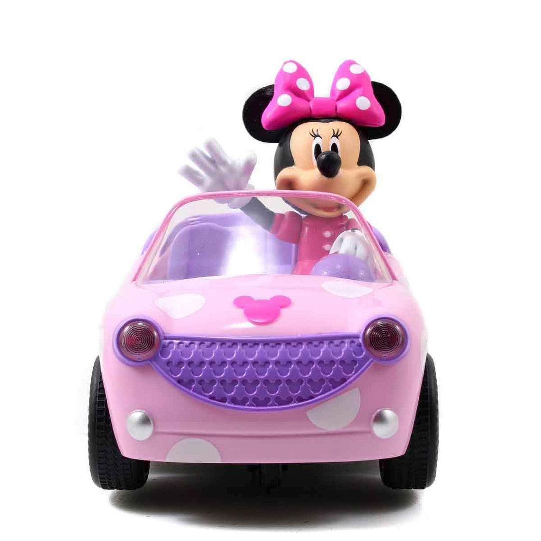 Simba Minnie Mouse Remote Control Roadster - Pink 1:24 Scale Vehicle for Kids