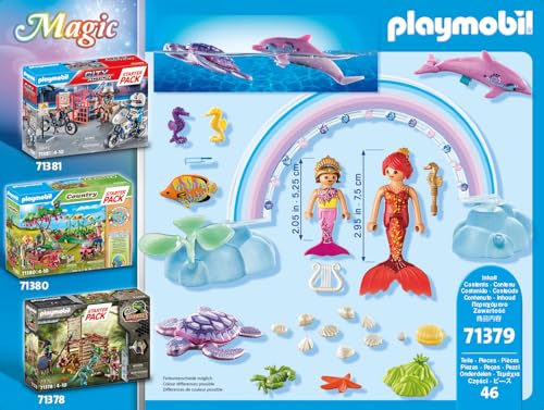 Playmobil 71379 Magic Mermaids Starter Pack - Imaginative Underwater Playset for Ages 4+ 2