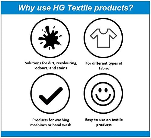 HG Stain Away No. 5 - Chewing Gum, Make-Up & Grass Stain Remover for Fabrics