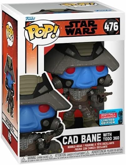 Funko Pop! Star Wars: The Bad Batch - Cad Bane with Todo 360 Vinyl Figure (55912)