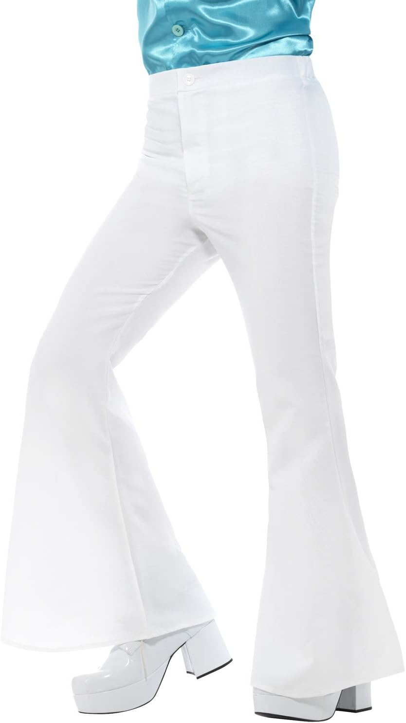 Smiffys Flared Trousers - Mens Fancy Dress Costume