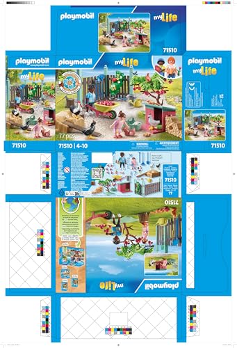 Playmobil Little Chicken Farm Playset - Ages 4+ | 77 Pieces | 2-4 Players 9