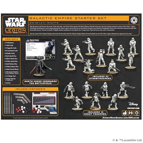 Asmodee Star Wars: Legion Galactic Empire Starter Set Board Game