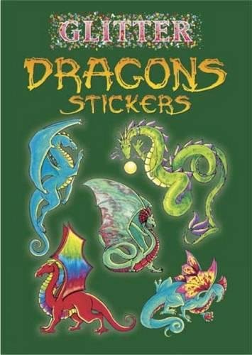 Glitter Dragons Stickers - Dover Little Activity Books (Sticker Book)