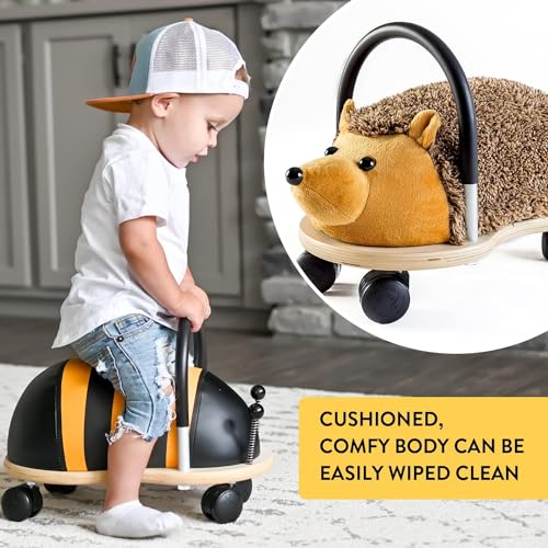 Wheelybug Toddler Wooden Ride-On - Small Bee | Ages 1-3 Years | Multi-Directional Castors 10