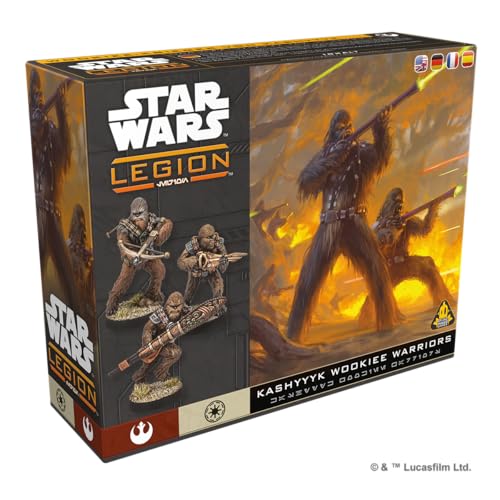 Asmodee Star Wars Legion: Kashyyyk Wookiee Warriors Miniatures Game Expansion 5
