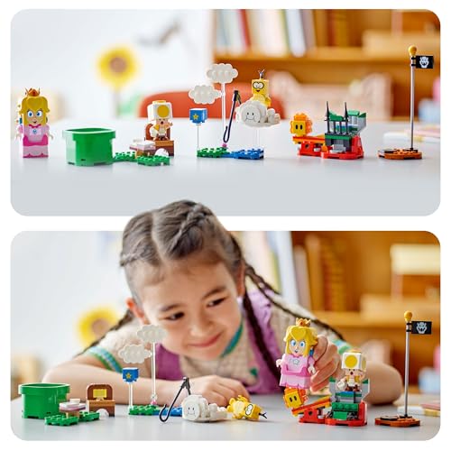 LEGO Super Mario Adventures with Interactive Peach Playset - Building Set for Kids 6+ 9