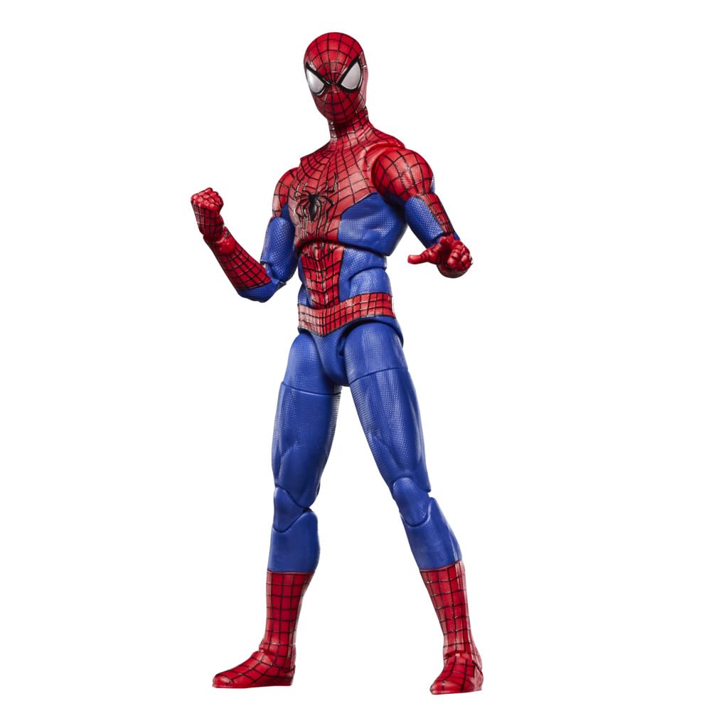 Marvel Legends Series The Amazing Spider-Man Action Figure | 6-Inch Scale | 20+ Points of Articulation 4