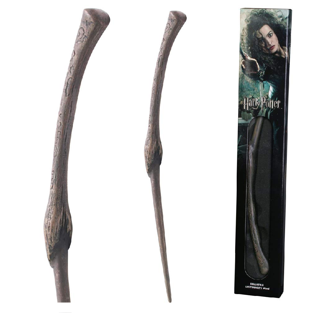 The Noble Collection Bellatrix Lestrange Wand in Standard Windowed Box