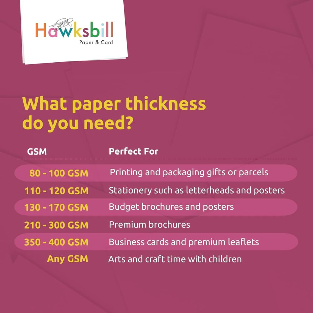 Hawksbill White Ruled Index Cards A6 - 250 Pack for Study & Office Organization 6
