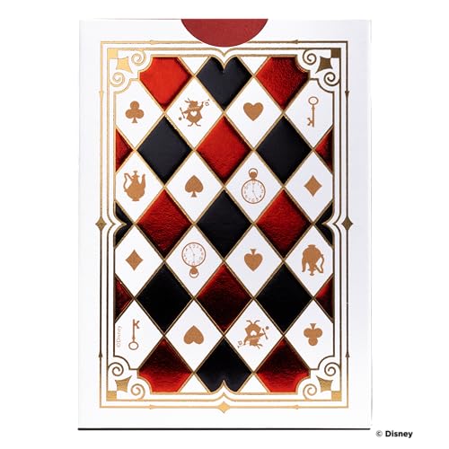 Bicycle Disney Alice in Wonderland Playing Cards - Custom Court Cards | Air Cushion Finish | Made in USA 3