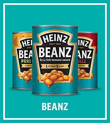 HEINZ Baked Beans - 4 x 415g Cans | High in Protein & Fibre | Vegan & Vegetarian 5