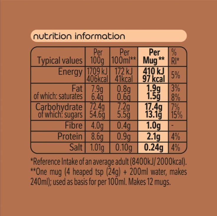 Nestlé - Aero Instant Low Fat Hot Chocolate 288g