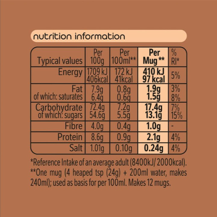 Nestlé - Aero Instant Low Fat Hot Chocolate 288g