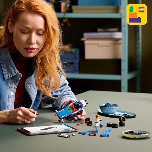 LEGO Speed Champions Visa Cash App RB VCARB 01 F1 Race Car Building Set with Driver Minifigure 4