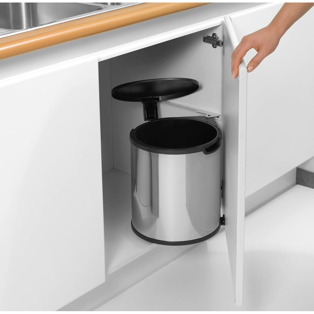 Brabantia PerfectFit Bin Liners - Code H | 60 Litre Capacity | 40 Count | Tear-Resistant Plastic