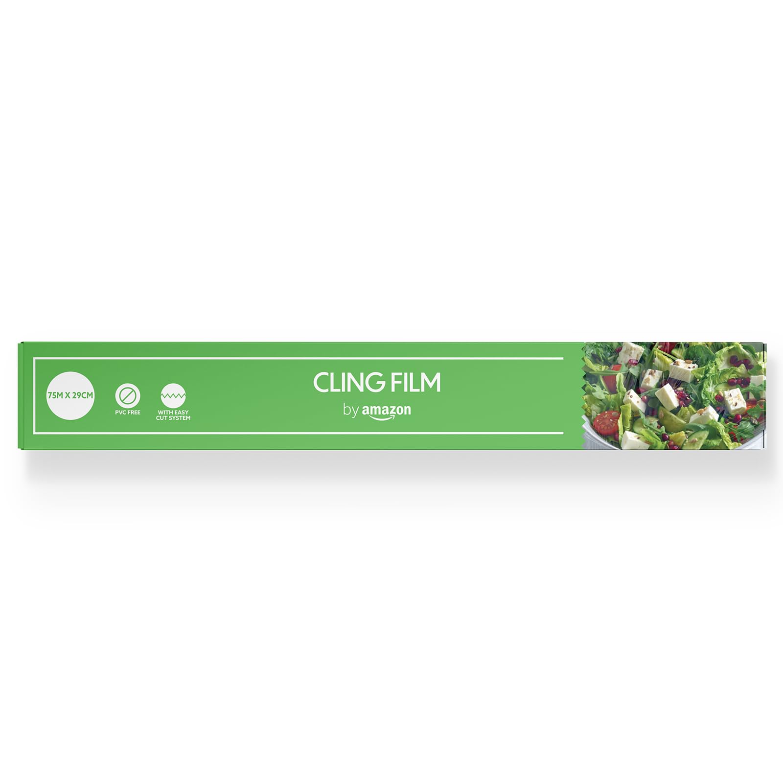 by Amazon Cling Film, 75m x 29cm - Extra Strong PVC-Free Food Wrap