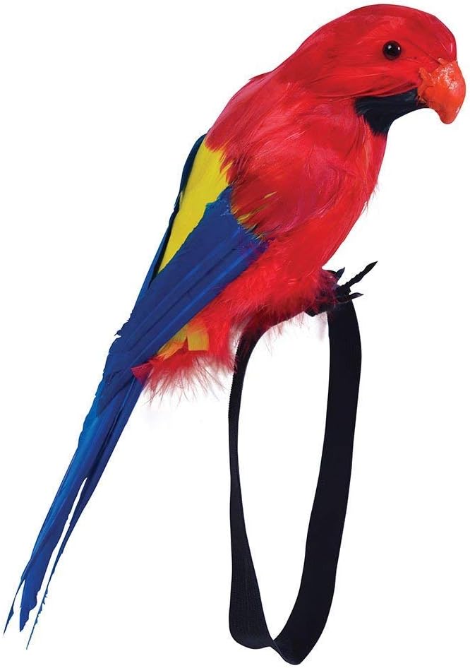 Bristol Novelty Feather Wrist Parrot, One Size 1