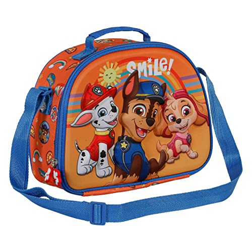 Karactermania Paw Patrol Paweome-3D Lunch Bag, Orange (04836)